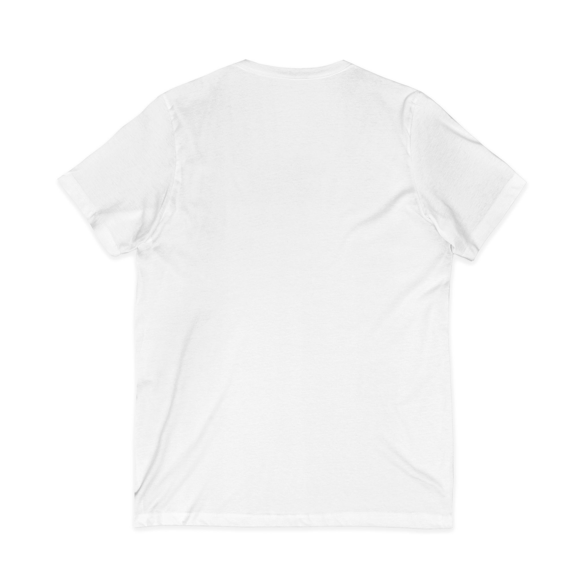 Love Birds V-Neck Tee — Cute Pair of Birds Holding Heart - Image 2